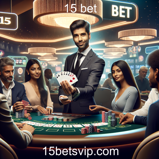 A Experiência Imersiva do Cassino Ao Vivo no 15 Bet